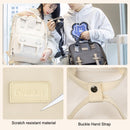 CADeN Multifunctional Photography Shoulders Digital Bag Portable Camera Backpack, Size:28.5 x 14 x 42cm(Beige)