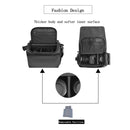 CADeN D73 Camera Sling Bag Water-resistant Shockproof Camera Handbag, Size:23.5 x 14 x 19cm Black White