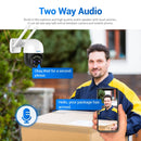 ESCAM QF212 4MP 8XZoom AI Humanoid Detection Auto Tracking WiFi IP Camera, Plug Type:EU Plug