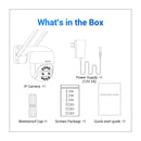 ESCAM QF212 4MP 8XZoom AI Humanoid Detection Auto Tracking WiFi IP Camera, Plug Type:UK Plug