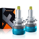 V11 1 Pair 9006 6000K / 3000LM / 30W / DC10-32V IP68 Waterproof Car LED Headlight