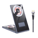 TOTU CACW-064 15W Ming Series 3 in 1 Folding Magnetic Wireless Fast Charger(Grey)