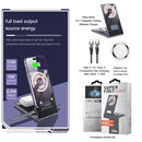 TOTU CACW-064 15W Ming Series 3 in 1 Folding Magnetic Wireless Fast Charger(Grey)