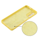 For Motorola Moto G62 5G Pure Color Liquid Silicone Shockproof Full Coverage Phone Case(Yellow)
