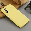For Motorola Moto G62 5G Pure Color Liquid Silicone Shockproof Full Coverage Phone Case(Yellow)