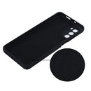For Motorola Moto G62 5G Pure Color Liquid Silicone Shockproof Full Coverage Phone Case(Black)