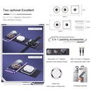 TOTU CACW-067 15W Ming Series 3 in 1 Folding Storage Magnetic Wireless Fast Charger(Grey)