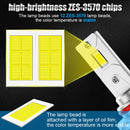 K9 1 Pair 9012 6000K / 3000LM / 30W / DC10-32V IP68 Waterproof Car LED Headlight