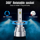 K9 1 Pair H1 6000K / 3000LM / 30W / DC10-32V IP68 Waterproof Car LED Headlight