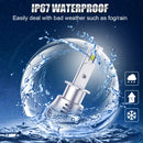 K9 1 Pair H1 6000K / 3000LM / 30W / DC10-32V IP68 Waterproof Car LED Headlight