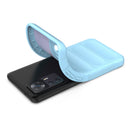 For Xiaomi Redmi K50 Ultra / Xiaomi 12T Magic Shield TPU + Flannel Phone Case(Purple)