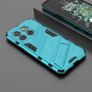 For OnePlus 10T 5G Punk Armor PC + TPU Phone Case with Holder(Blue)