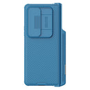 For Samsung Galaxy Z Fold4 5G NILLKIN Black Mirror Pro Series Camshield PC Phone Case with Pen Slot, Set Version(Blue)