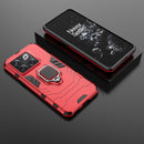 For OnePlus 10T 5G / Ace Pro 5G Magnetic Ring Holder PC + TPU Phone Case(Red)