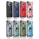For iPhone 14 Pro Ring Holder Phone Case(Blue)