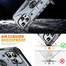 For iPhone 14 Pro Ring Holder Phone Case(Black)