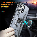 For iPhone 14 Pro Ring Holder Phone Case(Blue)