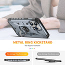 For iPhone 14 Pro Ring Holder Phone Case(Blue)