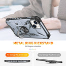 For iPhone 14 Ring Holder Phone Case (Midnight Green)