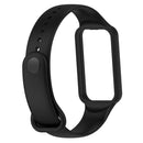 For Amazfit Band 7 Silicone Watch Band(Black)