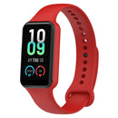 For Amazfit Band 7 Silicone Watch Band(Red)