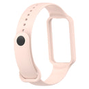 For Amazfit Band 7 Silicone Watch Band(Light Pink)