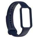 For Amazfit Band 7 Silicone Watch Band(Ink Blue)