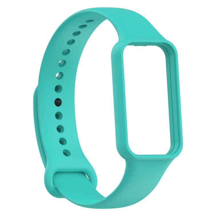 For Amazfit Band 7 Silicone Watch Band(Teal)