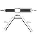 For Amazfit Band 7 Silicone Watch Band(Orange)