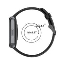 For Realme Watch 3 Solid Color Soft Silicone Watch Band(Wine Red)