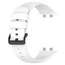 For OPPO Watch 3 Solid Color Soft Silicone Watch Band(White)