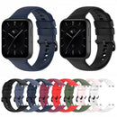 For OPPO Watch 3 Pro Solid Color Soft Silicone Watch Band(White)
