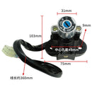 Motorcycle Ignition Switch Key Electric Door Lock
