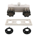 A7616-01 Dual Knob RV Shower Faucet Valve Diverter(Brown)