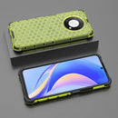 For Huawei nova Y90 4G Honeycomb Phone Case(Green)