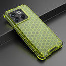 For OnePlus 10T Honeycomb Phone Case(Green)