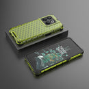 For OnePlus 10T Honeycomb Phone Case(Green)