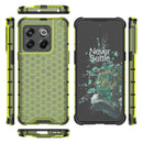 For OnePlus 10T Honeycomb Phone Case(Green)