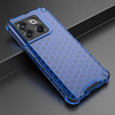 For OnePlus 10T Honeycomb Phone Case(Blue)