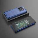 For OnePlus 10T Honeycomb Phone Case(Blue)