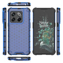 For OnePlus 10T Honeycomb Phone Case(Blue)