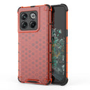 For OnePlus 10T Honeycomb Phone Case(Red)