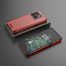 For OnePlus 10T Honeycomb Phone Case(Red)