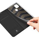 For Xiaomi Poco C40 DUX DUCIS Skin Pro Series Flip Leather Phone Case(Black)