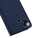 For Xiaomi Poco C40 DUX DUCIS Skin Pro Series Flip Leather Phone Case(Blue)