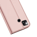For Xiaomi Poco C40 DUX DUCIS Skin Pro Series Flip Leather Phone Case(Rose Gold)