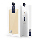 For Xiaomi Poco M4 5G DUX DUCIS Skin Pro Series Flip Leather Phone Case(Gold)