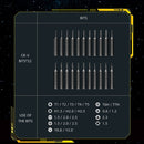 JAKEMY JM-8185 69 in 1 Multi-function Screwdriver Tool Set Assemblable Blocks