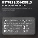 JAKEMY 32 in 1 Precision Screwdriver Set with Tweezers, Model:JM-8189A