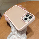 For iPhone 14 Pro Max Shield Skin Feel PC + TPU Phone Case (Pink)